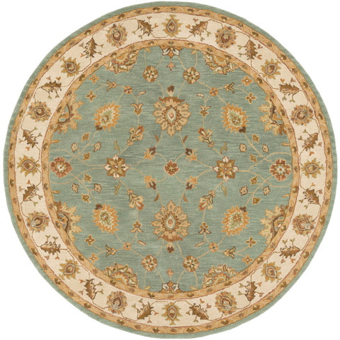 Image of Surya Middleton Traditional Dark Green, Grass Green, Khaki, Clay, Camel, Moss, Sage Rugs AWHR-2058