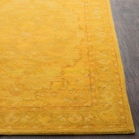 Image of Surya Middleton Traditional Mustard, Tan, Camel Rugs AWHR-2059