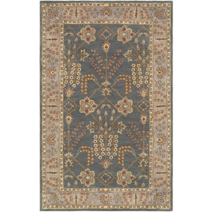 Surya Middleton Traditional Teal, Taupe, Cream, Olive, Camel, Charcoal, Dark Green Rugs AWMD-2242