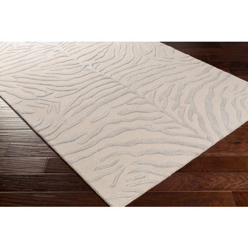 Surya Pollack Modern Medium Gray, Ivory Rugs AWPL-2232