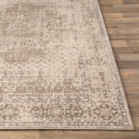 Image of Surya Ayasofya Traditional Cream, Taupe, Charcoal, Light Gray Rugs AYA-3403