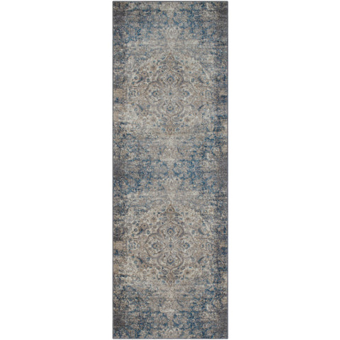 Image of Surya Ayasofya Traditional Taupe, Aqua, Cream, Charcoal Rugs AYA-3407