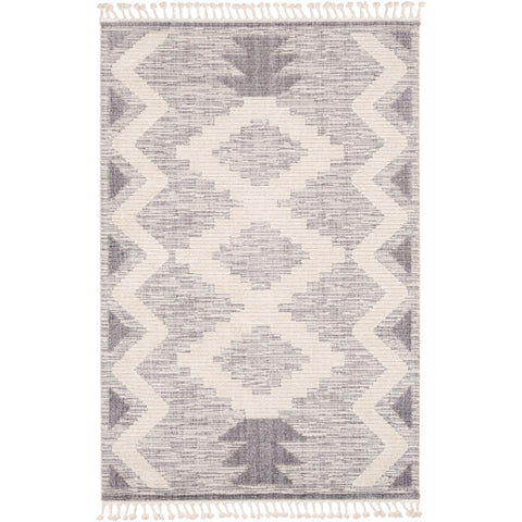 Image of Surya Azilal Global Medium Gray, Ivory Rugs AZI-2302