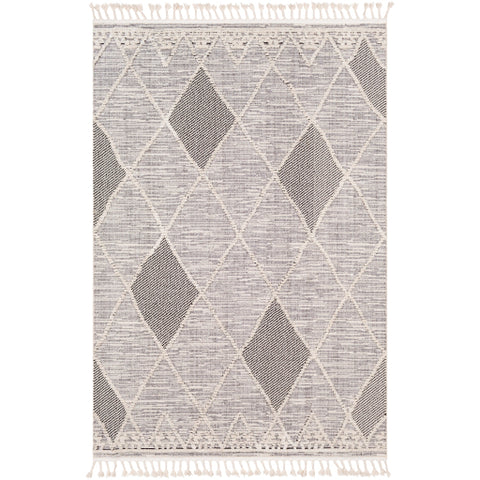 Image of Surya Azilal Global Medium Gray, Black, Ivory Rugs AZI-2304