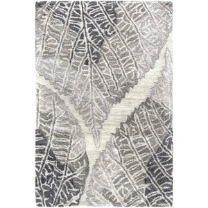 Surya Banshee Modern Light Gray, Charcoal, Khaki Rugs BAN-3348