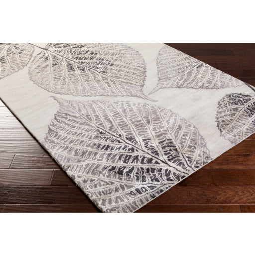 Surya Banshee Modern Light Gray, Charcoal, Khaki Rugs BAN-3348