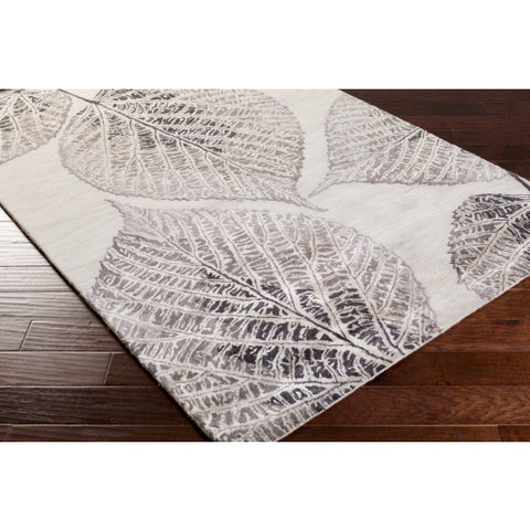 Image of Surya Banshee Modern Light Gray, Charcoal, Khaki Rugs BAN-3348