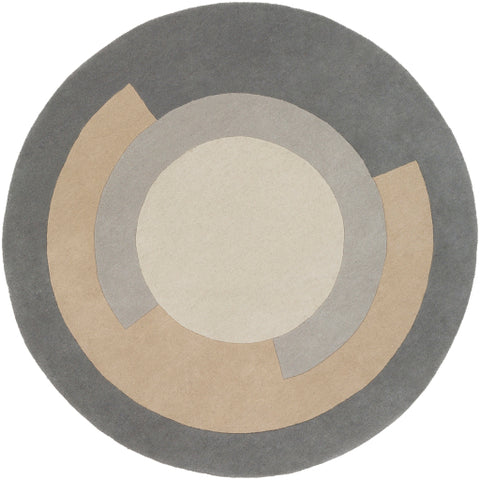 Image of Surya Beck Modern Medium Gray, Khaki Rugs BCK-1004