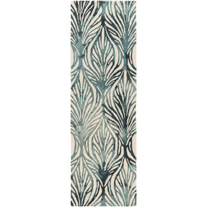 Surya Belladonna Modern Teal, Aqua, Cream Rugs BDA-3006