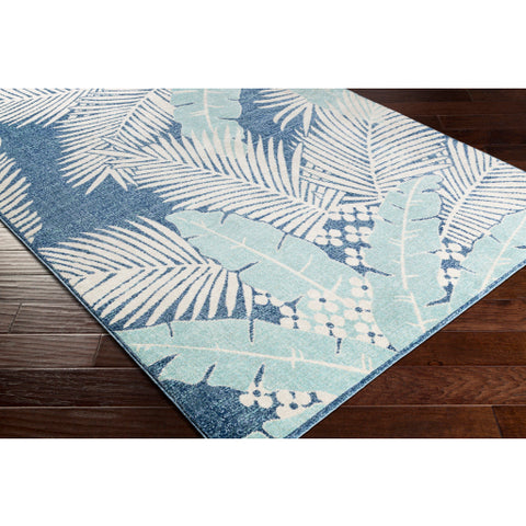 Image of Surya Bodrum Coastal Dark Blue, Aqua, Taupe, Beige, Pale Blue Rugs BDM-2324