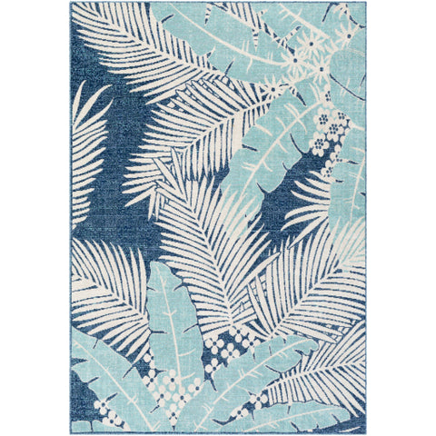 Image of Surya Bodrum Coastal Dark Blue, Aqua, Taupe, Beige, Pale Blue Rugs BDM-2324