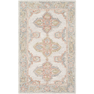 Surya Bonifate Global Light Gray, Medium Gray, Cream, Ivory, Camel Rugs BFT-1002