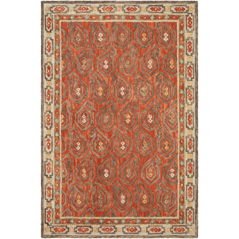 Image of Surya Bonifate Global Clay, Camel, Cream, Tan, Wheat Rugs BFT-1011