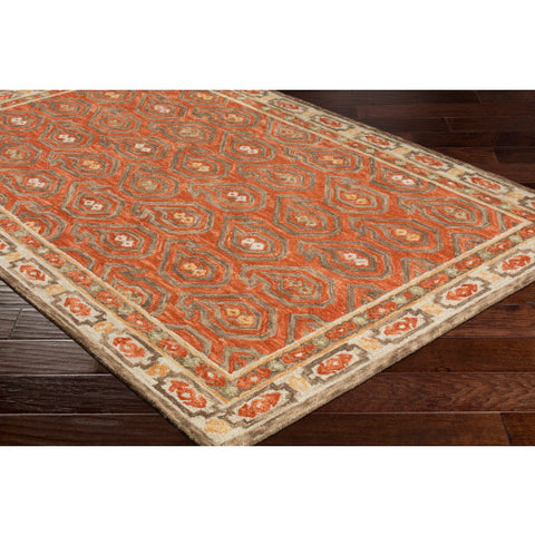 Image of Surya Bonifate Global Clay, Camel, Cream, Tan, Wheat Rugs BFT-1011