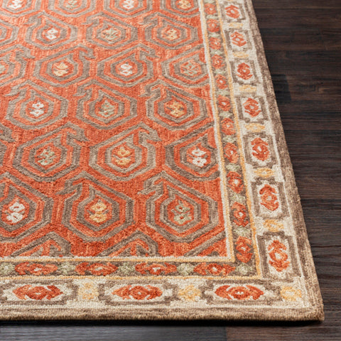 Image of Surya Bonifate Global Clay, Camel, Cream, Tan, Wheat Rugs BFT-1011