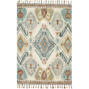 Surya Bonifate Global Medium Gray, Sea Foam, Teal, Camel, Cream, Olive Rugs BFT-1014