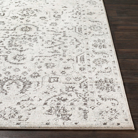 Image of Surya Bahar Traditional Charcoal, Medium Gray, Beige, Taupe Rugs BHR-2305