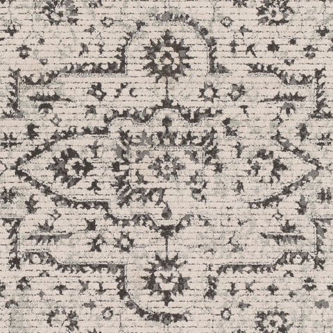 Image of Surya Bahar Traditional Charcoal, Medium Gray, Beige, Taupe Rugs BHR-2305