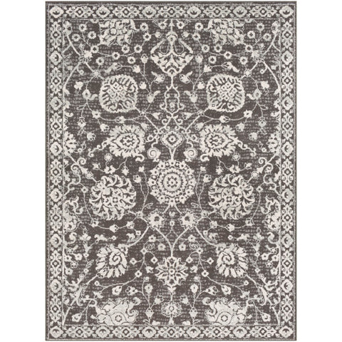 Image of Surya Bahar Traditional Charcoal, Medium Gray, Beige, Taupe Rugs BHR-2311