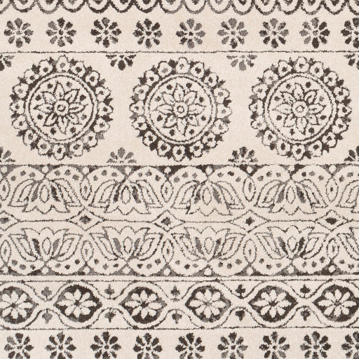 Surya Bahar Traditional Charcoal, Beige, Medium Gray Rugs BHR-2323