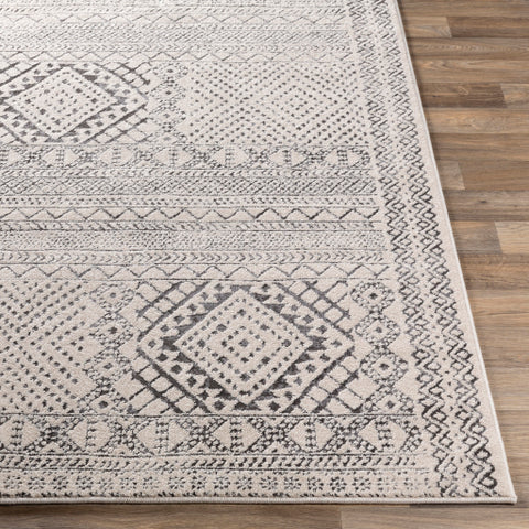 Image of Surya Bahar Global Beige, Dark Brown, Medium Gray Rugs BHR-2327