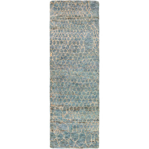 Surya Bjorn Modern Bright Blue, Denim, Cream, Clay Rugs BJR-1011