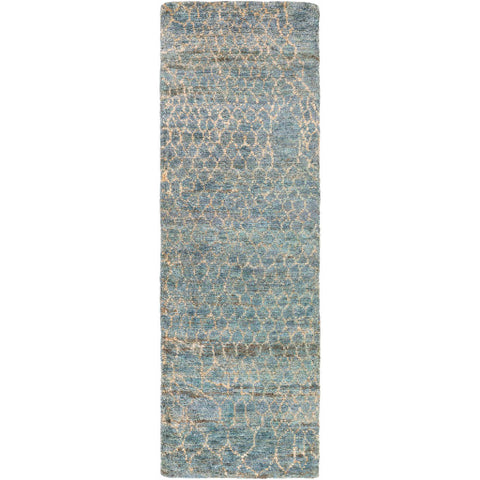 Image of Surya Bjorn Modern Bright Blue, Denim, Cream, Clay Rugs BJR-1011