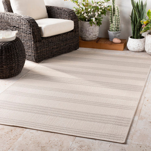 Image of Surya Breeze Modern Ivory, White Rugs BRZ-2300