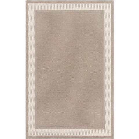 Image of Surya Breeze Modern Charcoal, Taupe, White Rugs BRZ-2302