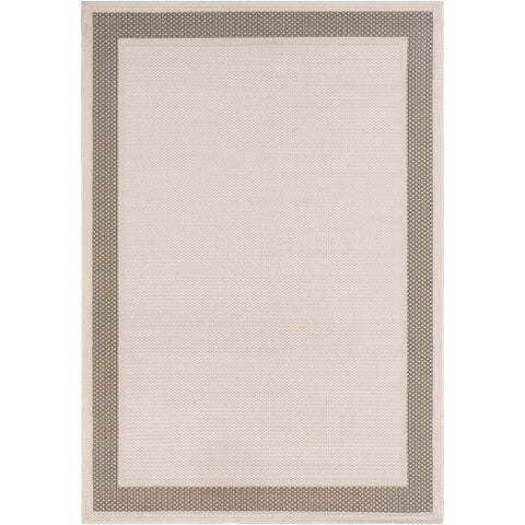 Image of Surya Breeze Modern Charcoal, Taupe, White Rugs BRZ-2307