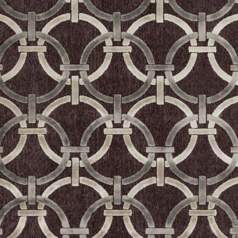 Image of Surya Basilica Modern Dark Brown, Light Gray, Khaki Rugs BSL-7218