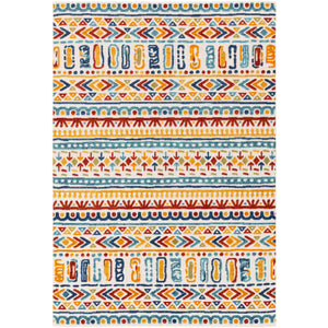 Surya Big Sur Global Aqua, Mustard, Rust, Burnt Orange, Taupe, Dark Blue, Olive Rugs BSR-2314