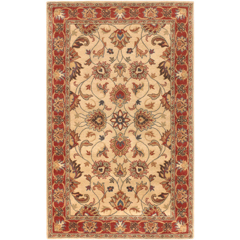 Image of Surya Caesar Traditional Camel, Burnt Orange, Dark Brown, Clay, Olive, Charcoal Rugs CAE-1001