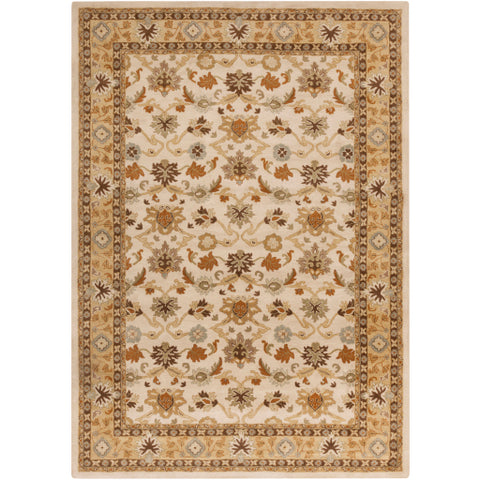 Image of Surya Caesar Traditional Khaki, Tan, Dark Brown, Light Gray, Medium Gray, Burnt Orange, Olive, Camel, Taupe Rugs CAE-1010