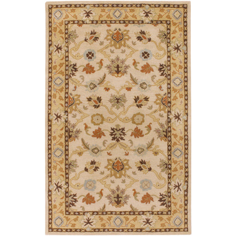 Image of Surya Caesar Traditional Khaki, Tan, Dark Brown, Light Gray, Medium Gray, Burnt Orange, Olive, Camel, Taupe Rugs CAE-1010