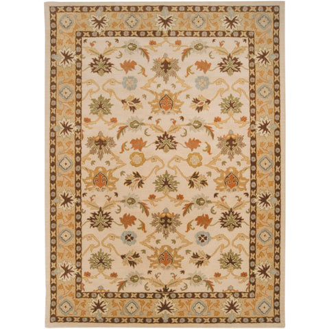 Image of Surya Caesar Traditional Khaki, Tan, Dark Brown, Light Gray, Medium Gray, Burnt Orange, Olive, Camel, Taupe Rugs CAE-1010