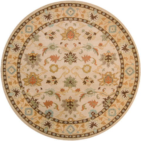 Image of Surya Caesar Traditional Khaki, Tan, Dark Brown, Light Gray, Medium Gray, Burnt Orange, Olive, Camel, Taupe Rugs CAE-1010