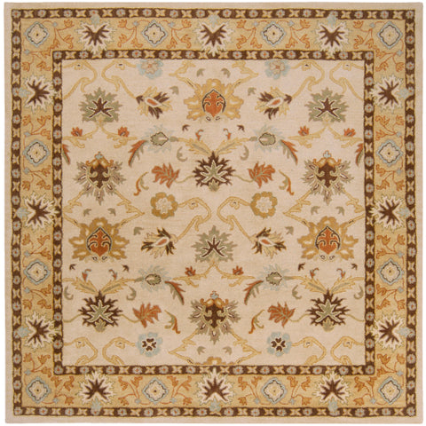 Image of Surya Caesar Traditional Khaki, Tan, Dark Brown, Light Gray, Medium Gray, Burnt Orange, Olive, Camel, Taupe Rugs CAE-1010