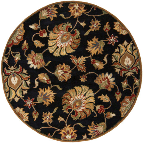 Image of Surya Caesar Traditional Black, Beige, Dark Brown, Khaki, Tan, Camel, Taupe, Dark Red, Medium Gray, Clay Rugs CAE-1027