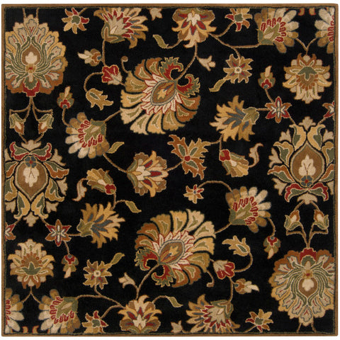 Image of Surya Caesar Traditional Black, Beige, Dark Brown, Khaki, Tan, Camel, Taupe, Dark Red, Medium Gray, Clay Rugs CAE-1027