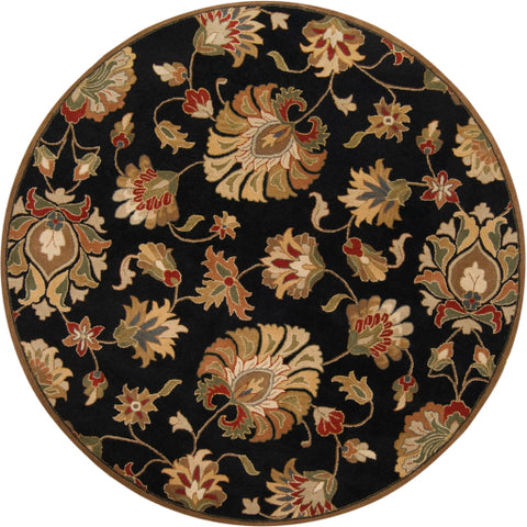 Image of Surya Caesar Traditional Black, Beige, Dark Brown, Khaki, Tan, Camel, Taupe, Dark Red, Medium Gray, Clay Rugs CAE-1027