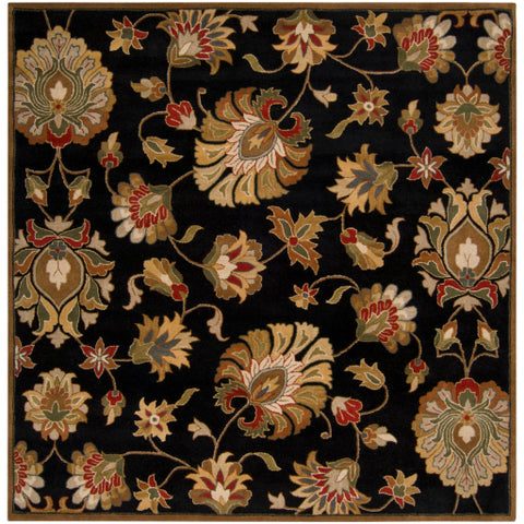 Image of Surya Caesar Traditional Black, Beige, Dark Brown, Khaki, Tan, Camel, Taupe, Dark Red, Medium Gray, Clay Rugs CAE-1027