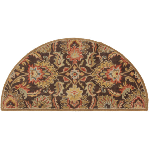 Image of Surya Caesar Traditional Dark Brown, Garnet, Camel, Clay, Khaki, Black, Light Gray, Medium Gray, Wheat, Ivory Rugs CAE-1028