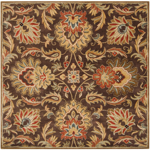 Image of Surya Caesar Traditional Dark Brown, Garnet, Camel, Clay, Khaki, Black, Light Gray, Medium Gray, Wheat, Ivory Rugs CAE-1028