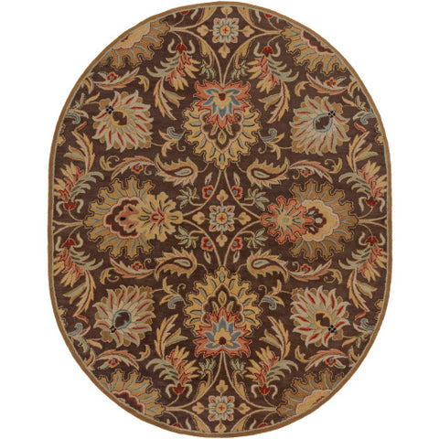 Image of Surya Caesar Traditional Dark Brown, Garnet, Camel, Clay, Khaki, Black, Light Gray, Medium Gray, Wheat, Ivory Rugs CAE-1028