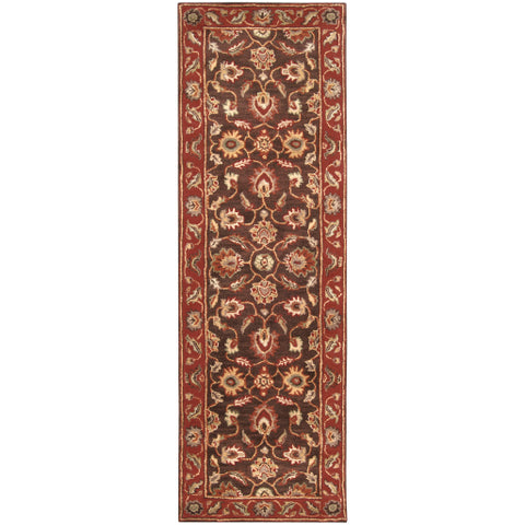 Image of Surya Caesar Traditional Dark Brown, Clay, Tan, Camel, Taupe, Khaki Rugs CAE-1036