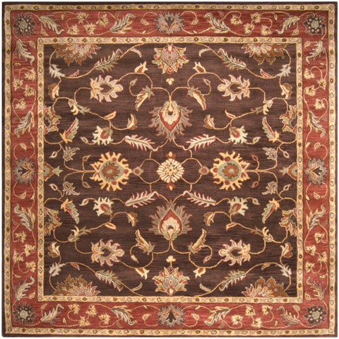 Image of Surya Caesar Traditional Dark Brown, Clay, Tan, Camel, Taupe, Khaki Rugs CAE-1036