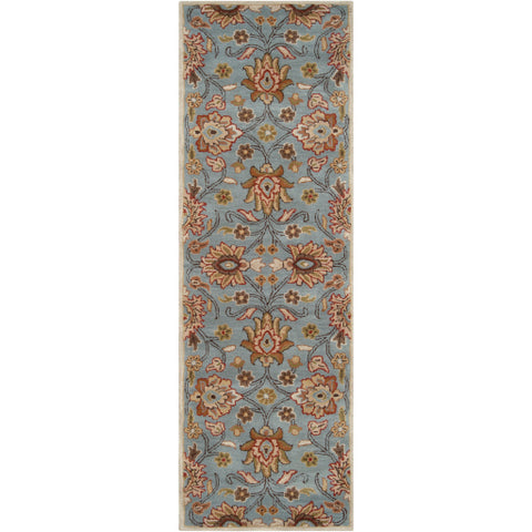 Image of Surya Caesar Traditional Medium Gray, Camel, Dark Green, Taupe, Brick, Dark Brown, Olive Rugs CAE-1052