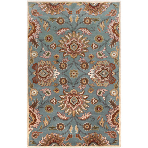 Image of Surya Caesar Traditional Medium Gray, Camel, Dark Green, Taupe, Brick, Dark Brown, Olive Rugs CAE-1052