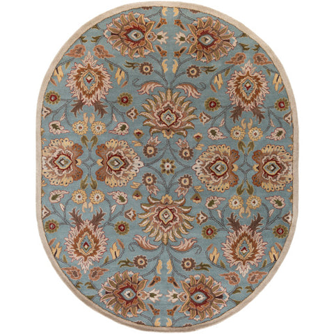 Image of Surya Caesar Traditional Medium Gray, Camel, Dark Green, Taupe, Brick, Dark Brown, Olive Rugs CAE-1052